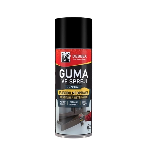 Den Braven Guma ve spreji černá 400ml TECTANE TA50300