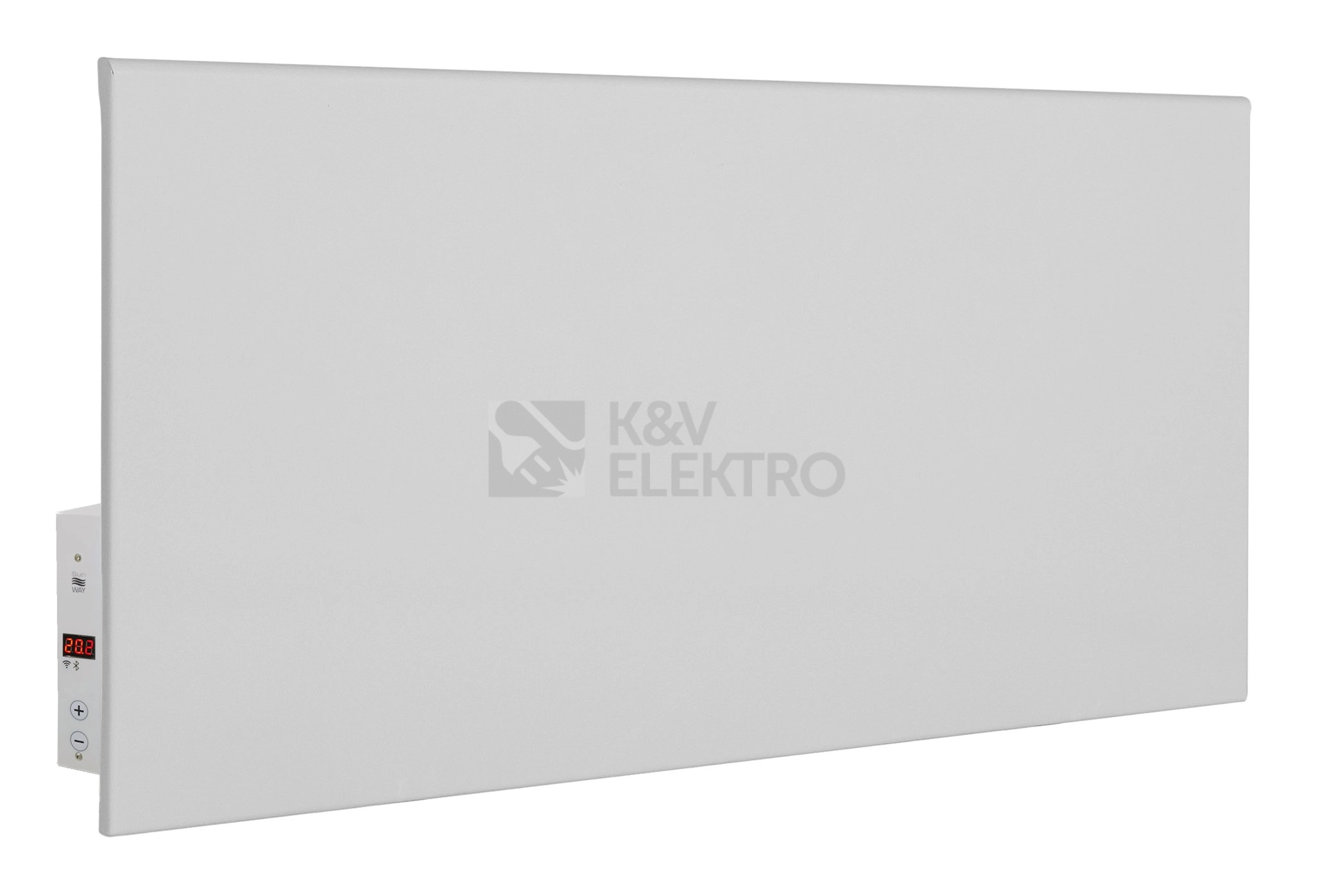 Obrázek produktu Kovový infrapanel Teploceramic Sunway SWRE 1000W Wifi bílá 0