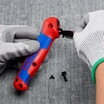Odizolovací nůž ráčnový Knipex 16 50 145 SB (obrázek 10)