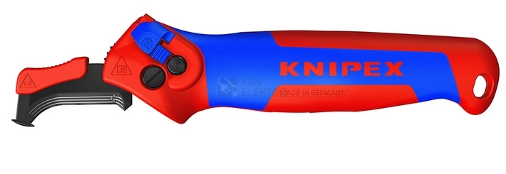 Obrázek produktu Odizolovací nůž ráčnový Knipex 16 50 145 SB 0