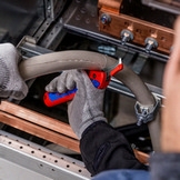 Obrázek produktu Odizolovací nůž ráčnový Knipex 16 50 145 SB 1