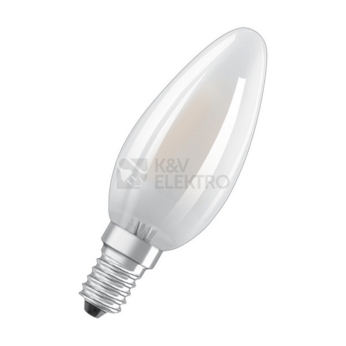 LED žárovka E14 OSRAM 3,4W (40W) neutrální bílá (4000K) stmívatelná svíčka