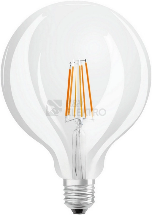 Obrázek produktu LED žárovka E27 OSRAM Filament G125 11W (100W) teplá bílá (2700K) stmívatelná 0