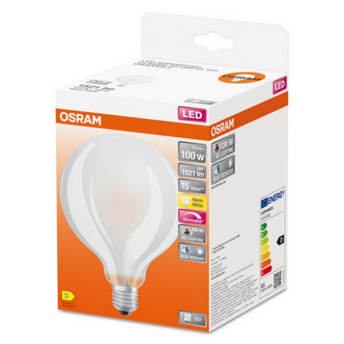 LED žárovka E27 OSRAM 11W (100W) teplá bílá (2700K) stmívatelná