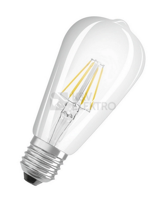 Obrázek produktu LED žárovka E27 OSRAM Edison Filament 5,8W (60W) neutrální bílá (4000K) stmívatelná 0
