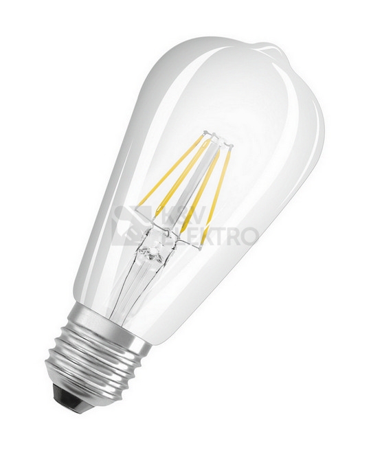 Obrázek produktu LED žárovka E27 OSRAM Filament 5,8W (60W) neutrální bílá (4000K) stmívatelná 0