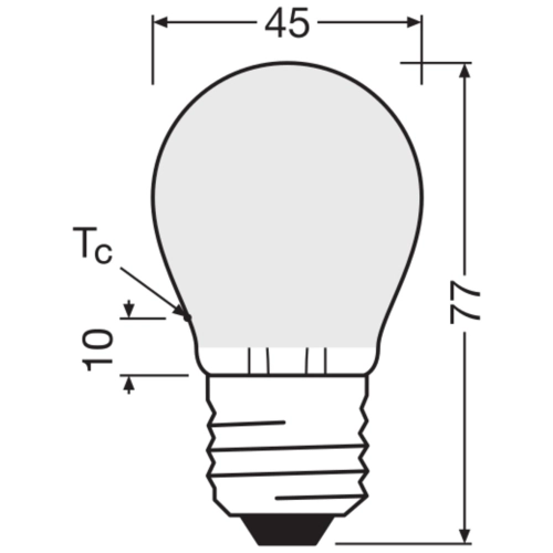 LED žárovka E27 OSRAM CLP 3,4W (40W) teplá bílá (2700K) stmívatelná (obrázek 6)