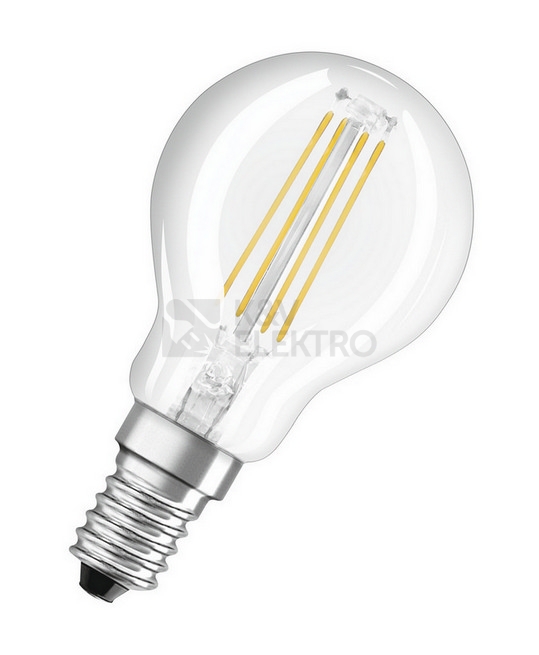 Obrázek produktu LED žárovka E14 OSRAM Filament 3,4W (40W) teplá bílá (2700K) stmívatelná 0