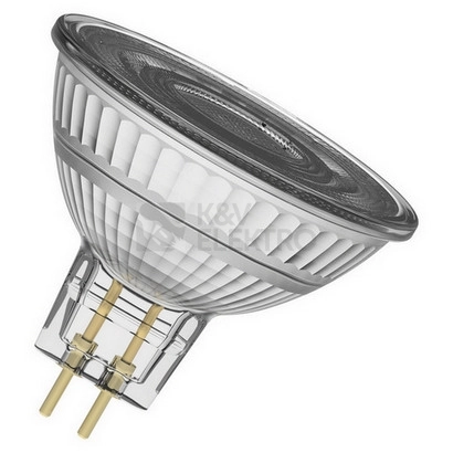 Obrázek produktu LED žárovka GU5,3 MR16 OSRAM 5W (35W) teplá bílá (2700K) stmívatelná, reflektor 12V 36° 0
