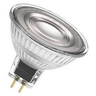 LED žárovka GU5,3 MR16 OSRAM 6,8W (50W) teplá bílá (2700K) stmívatelná, reflektor 12V 36°