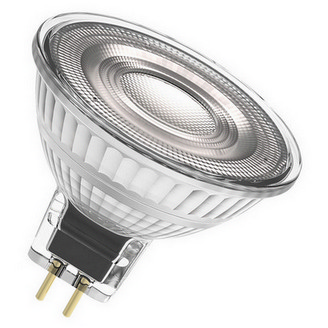 LED žárovka GU5,3 MR16 OSRAM 6,8W (50W) teplá bílá (2700K) stmívatelná, reflektor 12V 36°