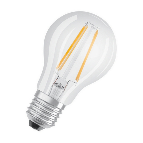 LED žárovka E27 OSRAM CLA Filament 3,4W (40W) teplá bílá (2700K) stmívatelná