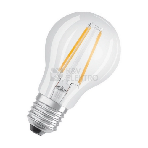 LED žárovka E27 OSRAM CLA Filament 3,4W (40W) teplá bílá (2700K) stmívatelná