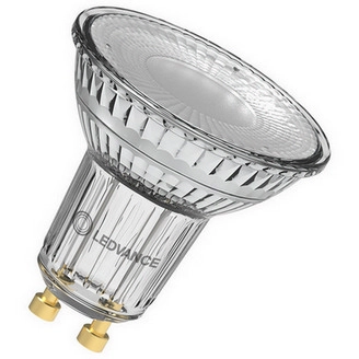 LED žárovka GU10 PAR16 LEDVANCE PARATHOM 7W (50W) teplá bílá (2700K) stmívatelná, reflektor 120°