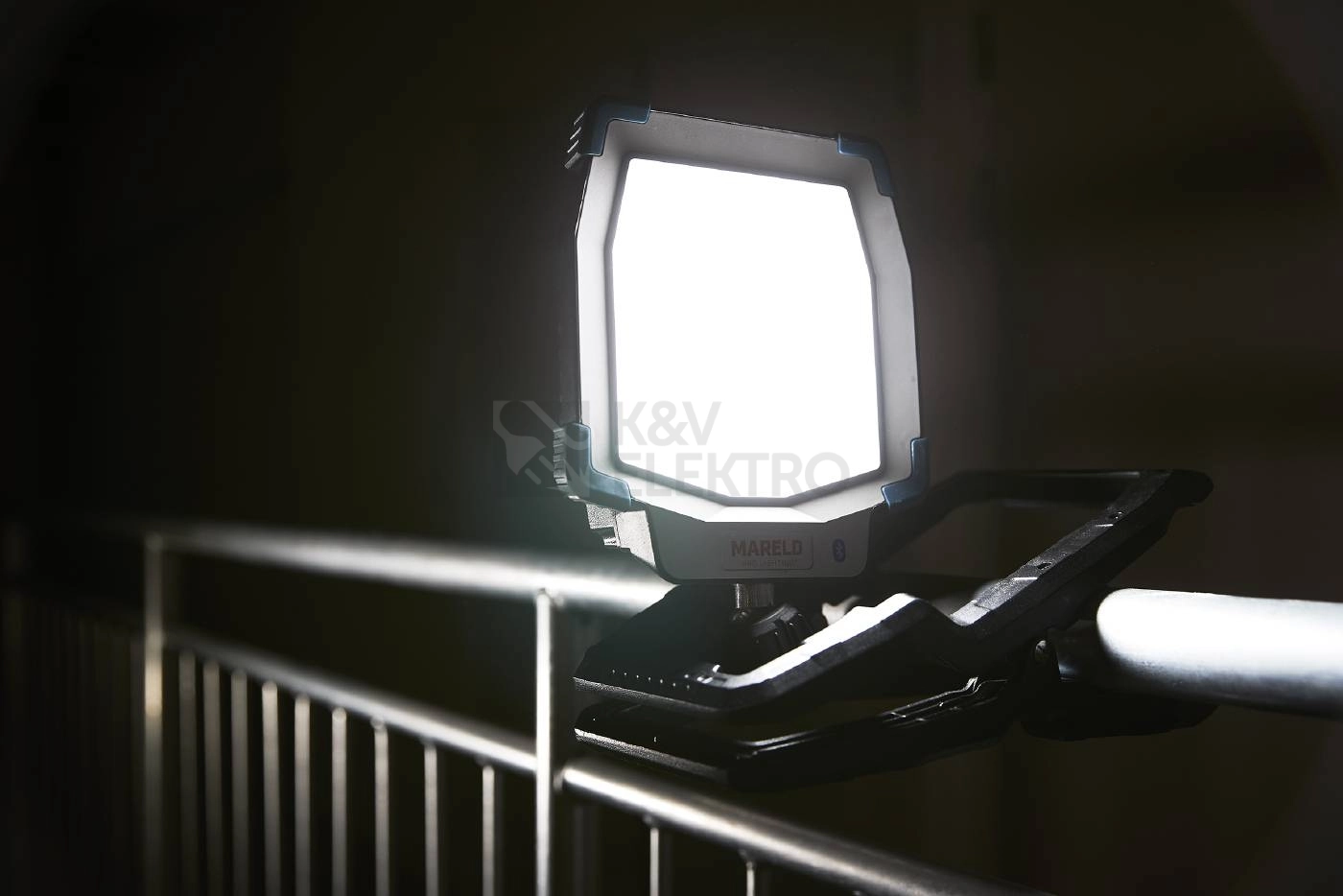 Obrázek produktu Pracovní světlo SHINY 5000 lm RE APP nabíjecí silný klip IP65 MARELD 690000823 1