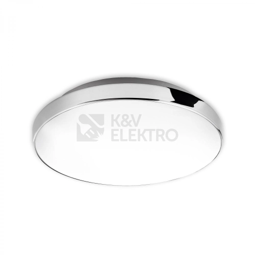 Stropní LED svítidlo BRILONER průměr 28,5cm 13W bílé-chrom 3351016