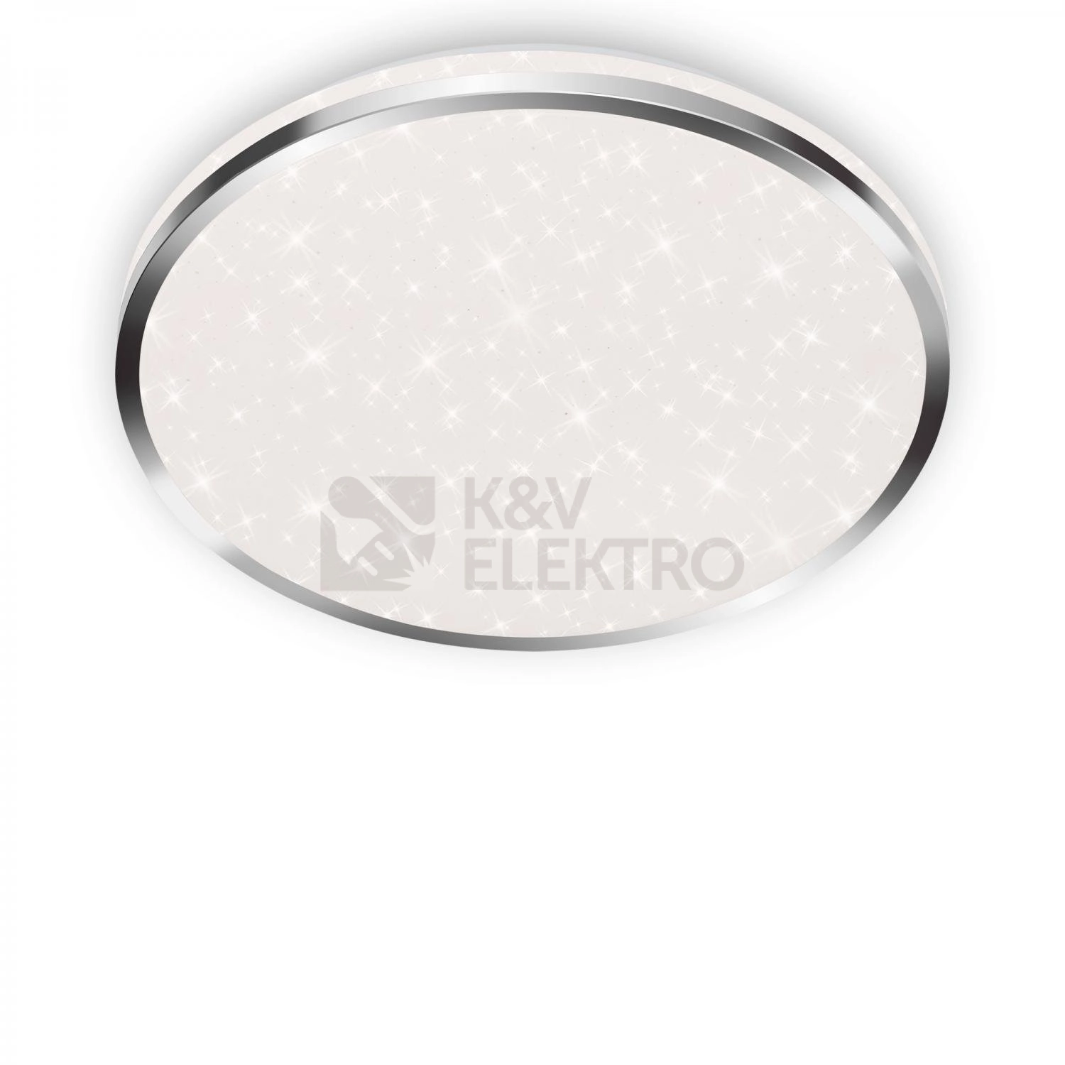 Obrázek produktu Stropní LED svítidlo hvězdné nebe BRILONER průměr 33cm 18W IP44 chrom 3403118 0