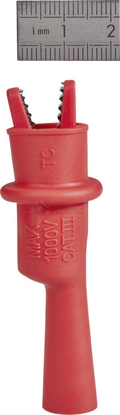 Obrázek produktu  Sada bezpečnostních měřicích kabelů a hrotů VOLTCRAFT MS-2 10A krokodýlky 1,2m 3087923 108491 1