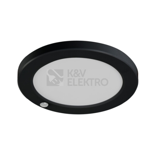LED svítidlo s čidlem Kanlux ERGA PIR 17W CCT-B černé