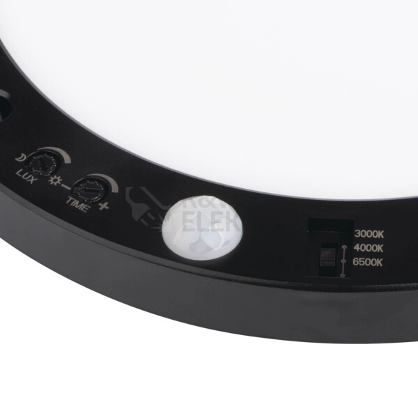 Obrázek produktu LED svítidlo s čidlem Kanlux ERGA PIR 17W CCT-B černé 6