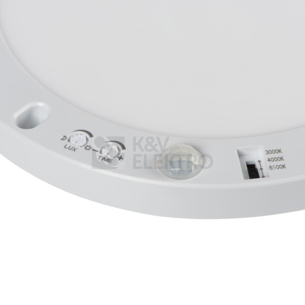 Obrázek produktu LED svítidlo s čidlem Kanlux ERGA PIR 17W CCT-W bílé 4