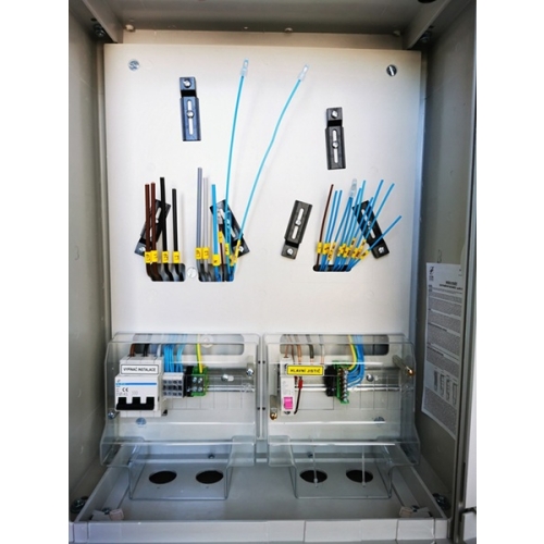 Elektroměrový rozvaděč pro fotovoltaiku DCK ER212/KVP7P/63/QM-FV šedý pro ČEZ, EGD (E.ON)