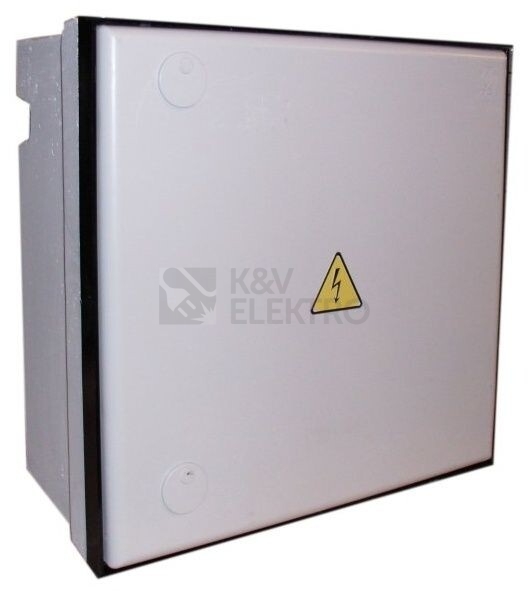 Obrázek produktu Elektroměrový rozvaděč pro fotovoltaiku DCK ER212/KVP7P/63/QM-FV šedý pro ČEZ, EGD (E.ON) 0