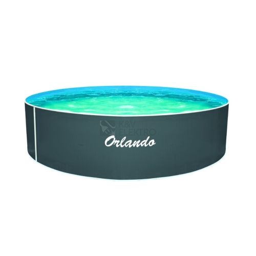 Bazén Orlando 3,66x1,07 m ŠEDÁ, bazén, fólie Marimex 10340194