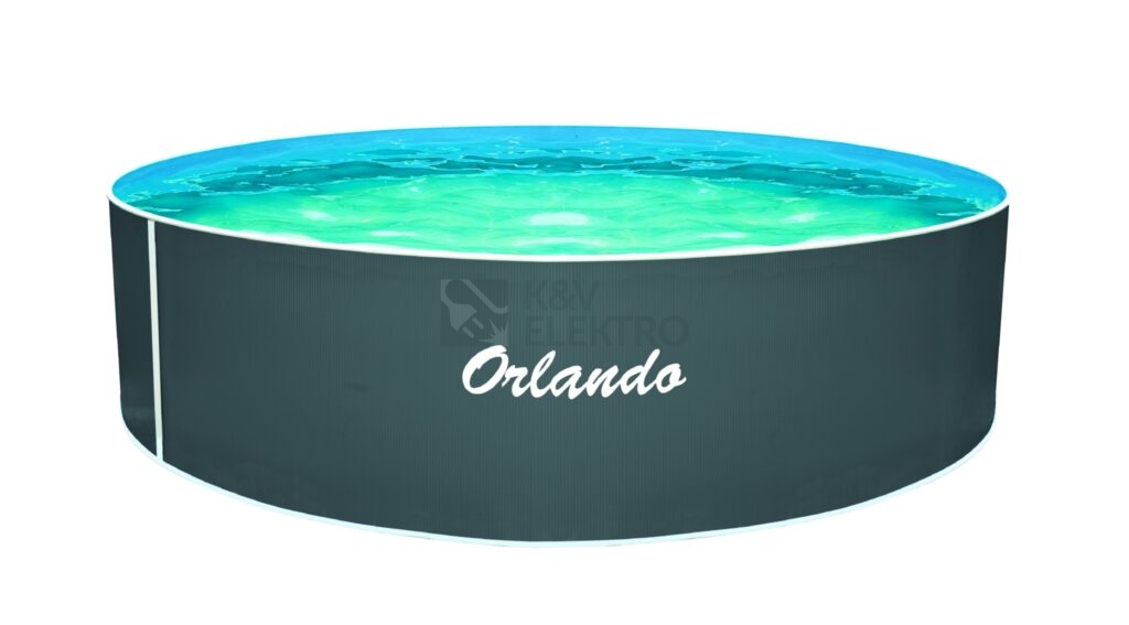 Obrázek produktu Bazén Orlando 3,66x1,07 m ŠEDÁ, bazén, fólie Marimex 10340194 0