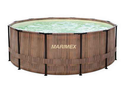 Bazén Florida 3,66x1,22 m TEAK vč. Skimmeru Marimex 10340286