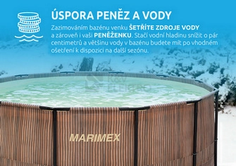Obrázek produktu Bazén Florida 3,66x1,22 m TEAK vč. Skimmeru Marimex 10340286 7