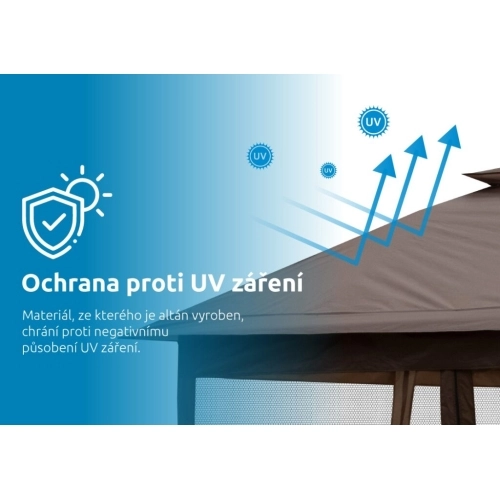 Altán Vista béžová Marimex 10970574 (obrázek 3)
