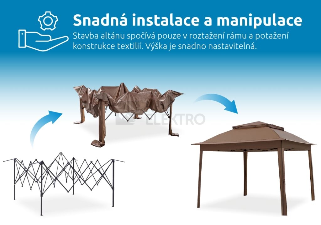 Obrázek produktu Altán Vista béžová Marimex 10970574 11