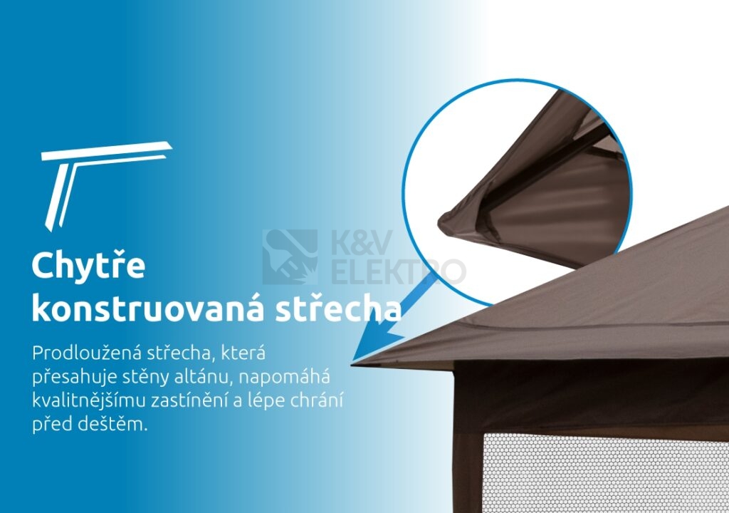 Obrázek produktu Altán Vista béžová Marimex 10970574 13