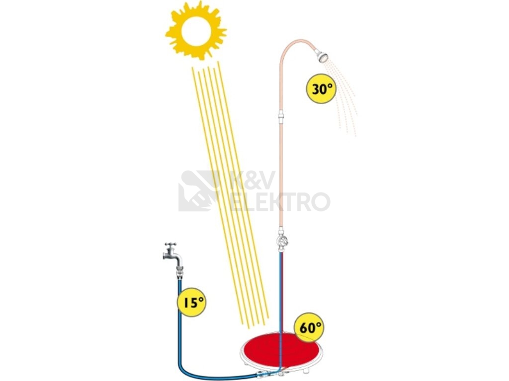 Obrázek produktu Sprcha solární Sun Marimex 10992017 3