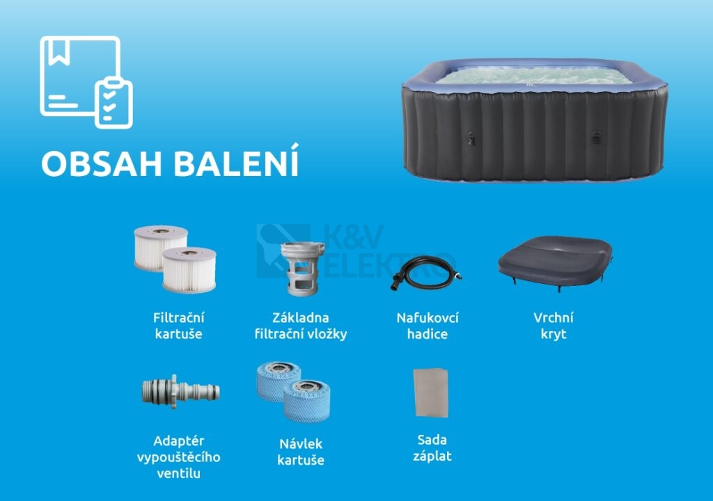 Obrázek produktu Bazén vířivý MSPA Tekapo C-TE062 Marimex 11400267 6