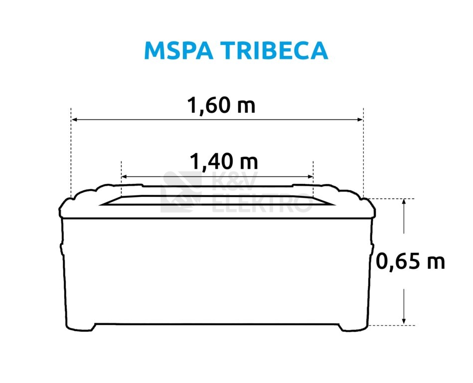 Obrázek produktu Bazén vířivý MSPA Tribeca Marimex 11400268 8