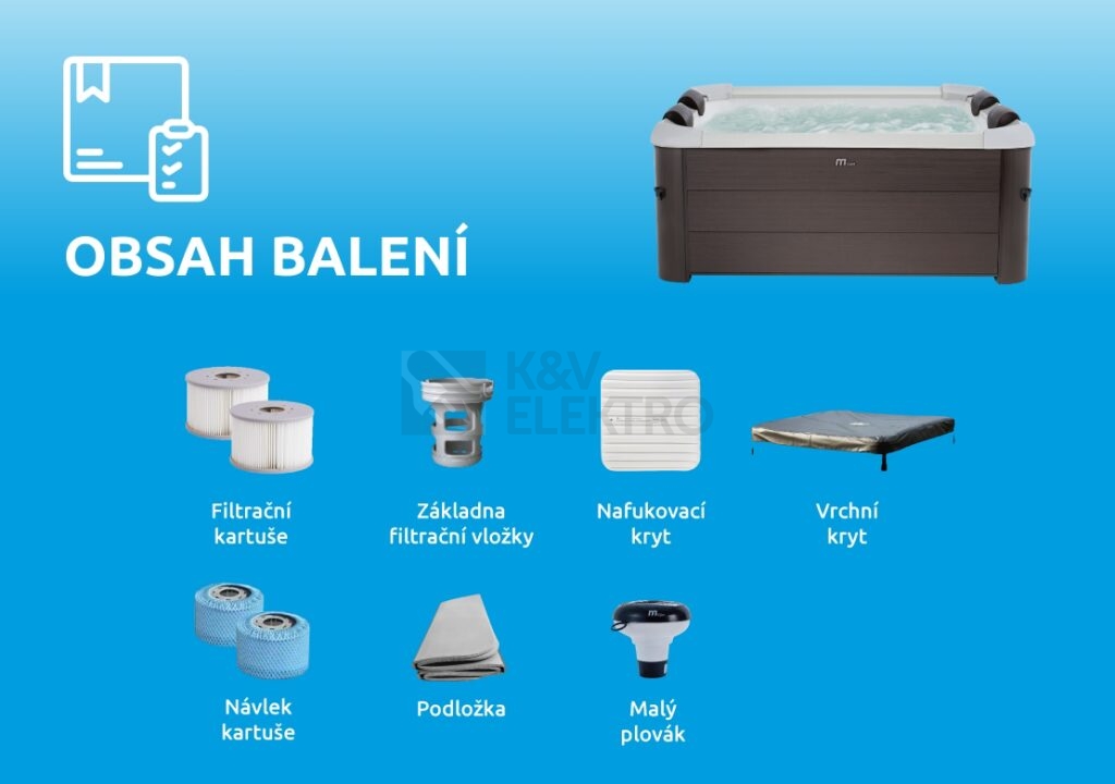 Obrázek produktu Bazén vířivý MSPA Tribeca Marimex 11400268 9