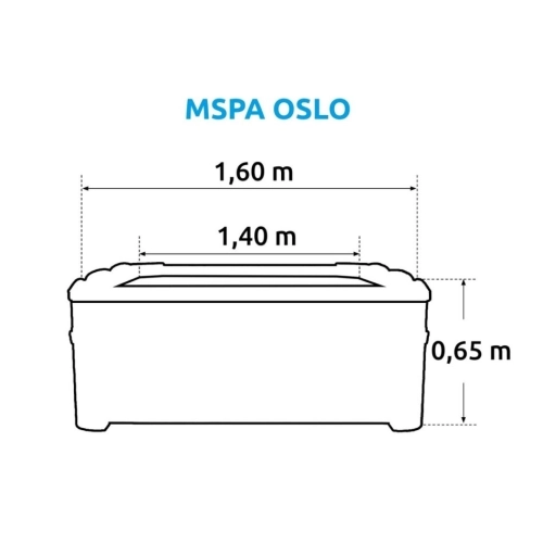 Vířivka MSPA Oslo Marimex 11400269 (obrázek 8)