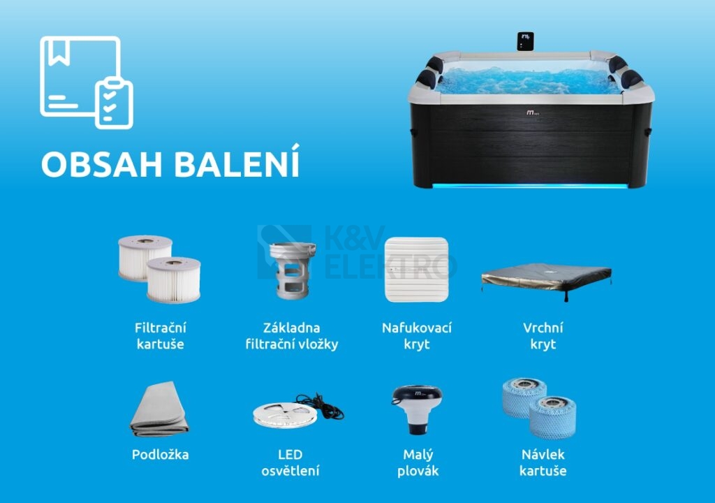 Obrázek produktu Bazén vířivý MSPA Oslo Marimex 11400269 8