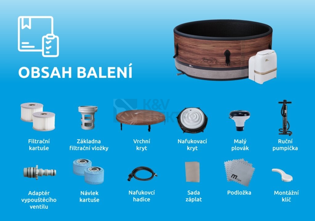 Obrázek produktu Bazén vířivý MSPA Duet F-DU062 Marimex 11400273 3