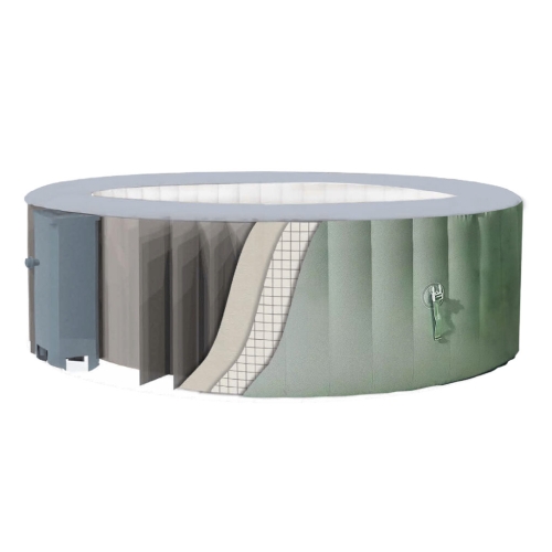 Vířivka AQUAMAR 4881 (zelená) Marimex 11400286 (obrázek 4)