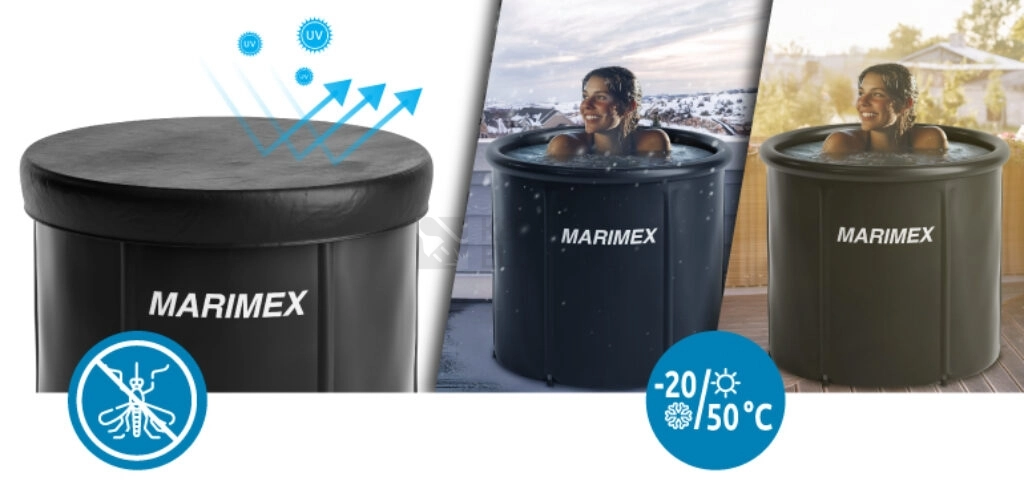Obrázek produktu Káď ochlazovací kruh 80x75cm černo/bílá Marimex 11650051 4