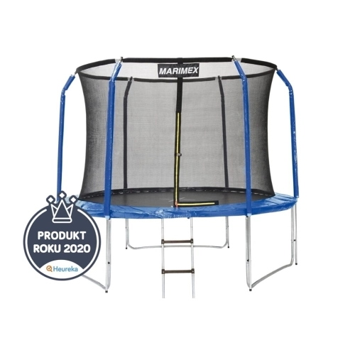 Trampolína 305 cm 2021 Marimex 19000081 s ochrannou sítí a schůdky
