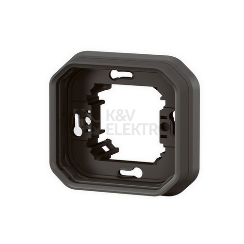 Obrázek produktu Legrand Plexo IP55 rámeček pro zapuštěnou montáž antracit 069606L 1