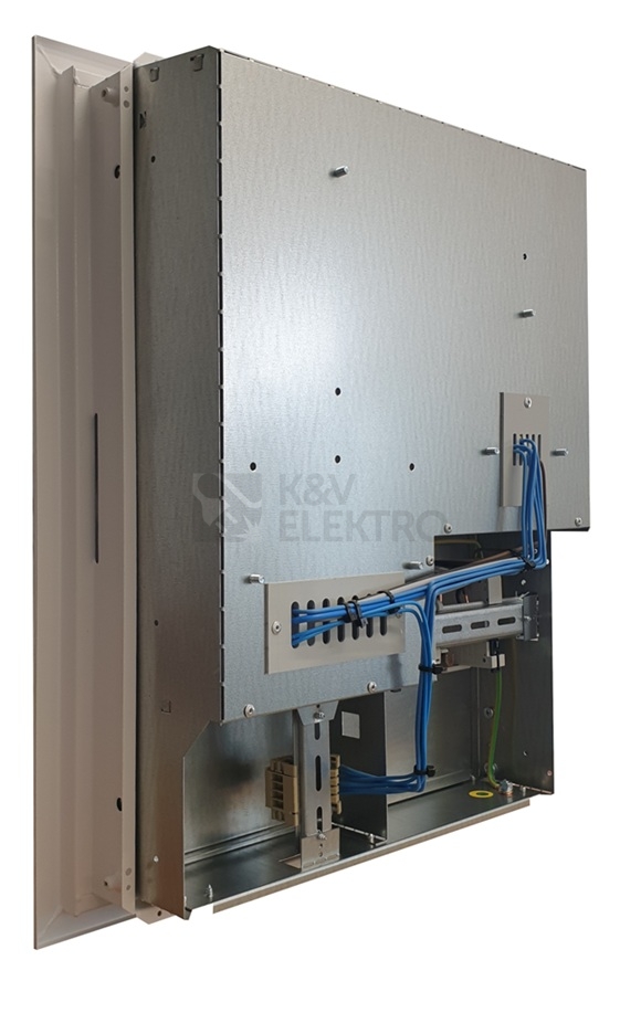 Obrázek produktu Elektroměrový rozvaděč REX Elektro RE 1/1/VP zapuštěný šedý pro ČEZ s hlavním vypínačem 59001 3