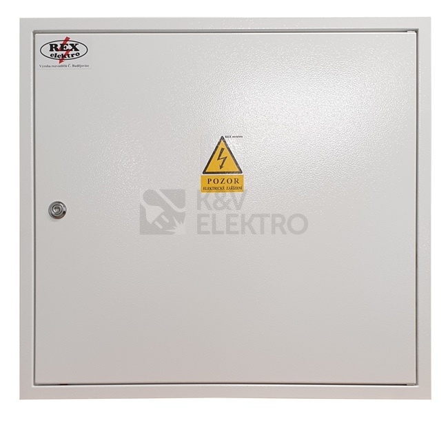 Obrázek produktu Elektroměrový rozvaděč REX Elektro RE 1/1/VP+24M podružná část vlevo zapuštěný pro ČEZ s hlavním vypínačem 59245 0