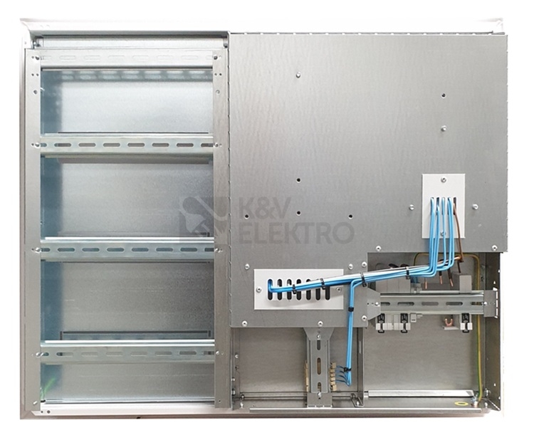 Obrázek produktu Elektroměrový rozvaděč REX Elektro RE 1/1/VP+36M podružná část vpravo zapuštěný pro ČEZ s hlavním vypínačem 59367 3
