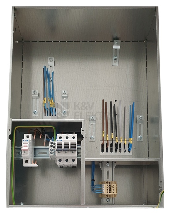 Obrázek produktu Elektroměrový rozvaděč REX Elektro RE 1/1/VP+36M podružná část vpravo zapuštěný pro ČEZ s hlavním vypínačem 59367 4