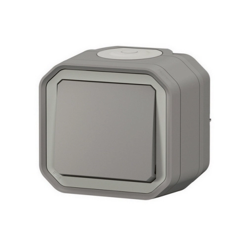 Legrand Plexo IP55 venkovní vypínač č.7 šedá komplet pro povrchovou montáž 069716L (obrázek 5)